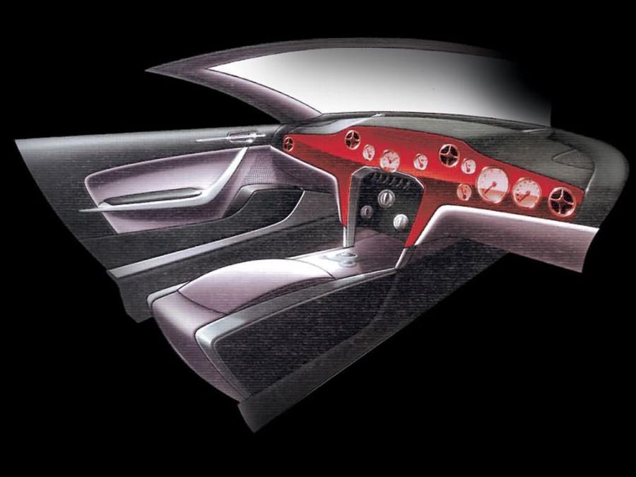 Эскиз Alfa Romeo Brera Concept 2002 года  (фото 22 из 23)